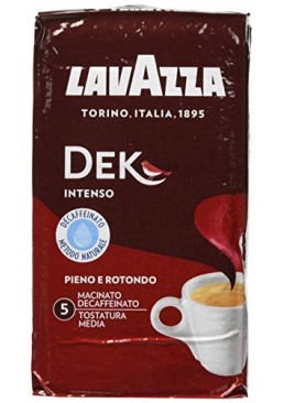 Кофе Lavazza Dek Intenso без кофеина молотый, 250 г